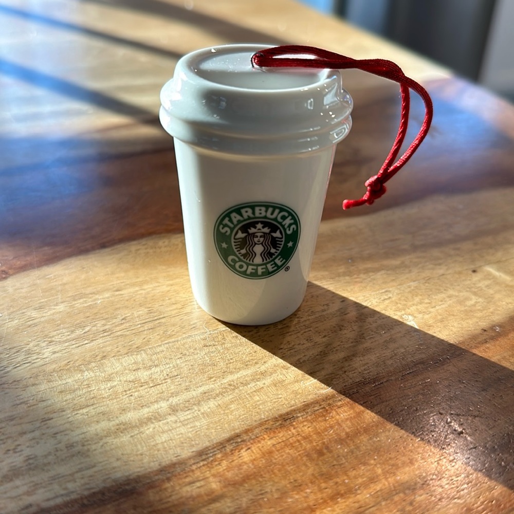 Starbucks ornament